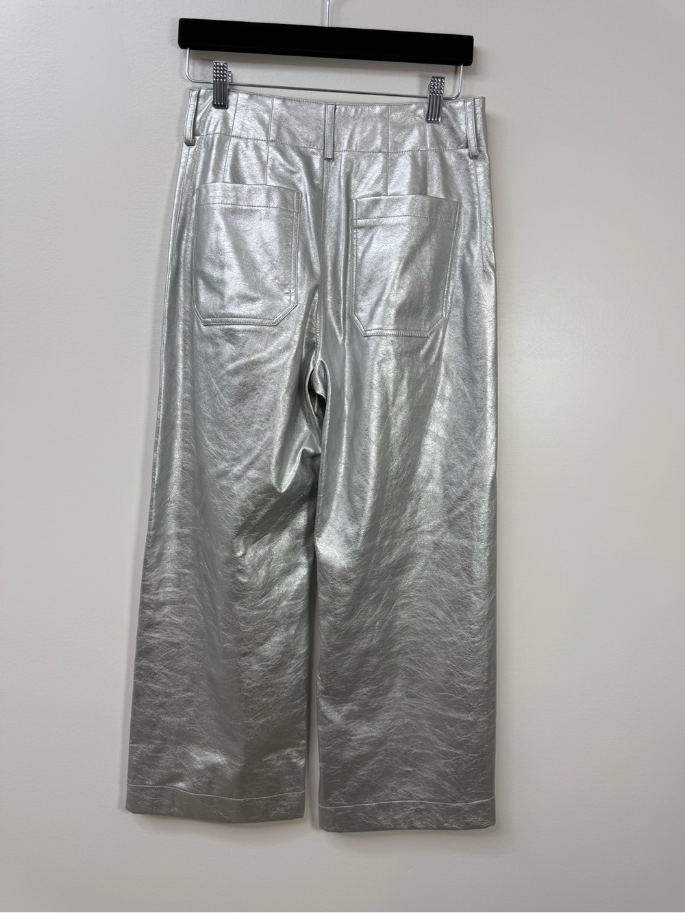 Maeve Metallic Women’s High Rise and Cropped wide Pants size 27 - Picture 5 of 11